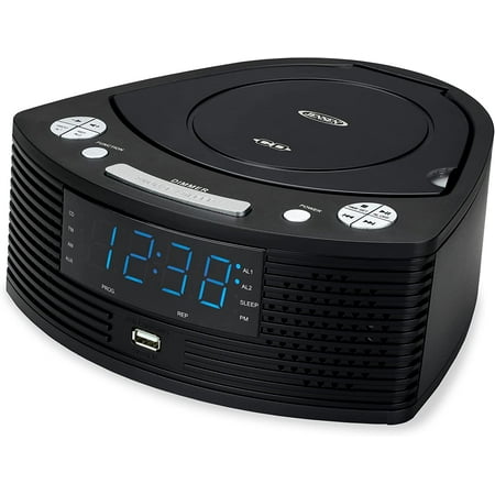 Stereo Compact Disc Player with AM/FM Digital Dual Alarm Clock Radio