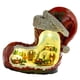 thumbnail image 4 of Caja de música navideña con tren giratorio, escultura de resina, coleccionable, eléctrica, única, para niños y adultos, adorno de con luces., 4 of 10