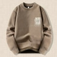 thumbnail image 2 of uikmnh Sweaters for Men Men's Knit Sweater Coat Heavyweight Lined Winter Warm Outerwear Jacket Soft Comfortable Long Sleeve Casual Style Size:3XL, 2 of 4