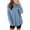 Light Blue(womens tops), variant on ZHYou Women's Oversized Ribbed Knit Tunic Tops,Long Sleeve,Crew Neck,Loose Fit Casual Pullover Sweaters,Coffee,Size M
