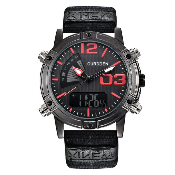 Reloj deportivo para hombre, relojes para hombre, reloj de nailon para hombre, reloj deportivo informal de cuarzo para hombre.