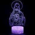 thumbnail image 1 of Lámpara LED LED Illusion Lamp Jesus Anime para niños con luz nocturna, 1 of 1