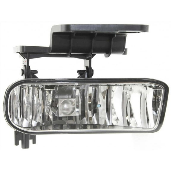 For Chevy Silverado 1500 HD Fog Light Assembly 2001 2002 Passenger Side w/ Bulbs CAPA Certified Replacement for GM2593113 Package