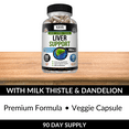 thumbnail image 5 of Kaya Naturals Liver Support | Gut Health Supplements for Women and Men | Milk Thistle and Dandelion Root Capsules | Detox Cleanse Liver Supplements with Artichoke Extract and Chicory Root 180 Count, 5 of 8