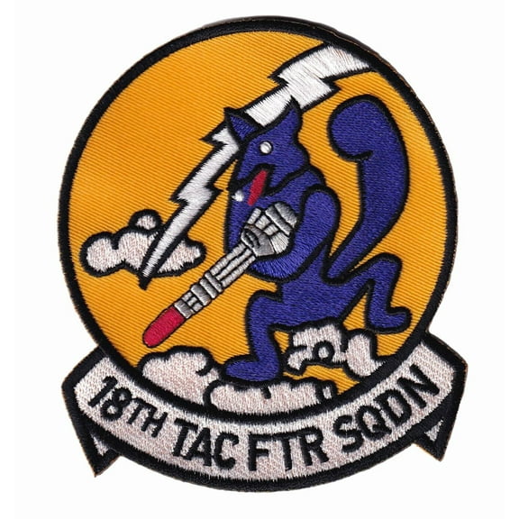 18th Tactical Fighter Squadron Patch - Sew on, 4