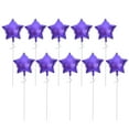 thumbnail image 3 of 10 globos de aluminio de 10 con forma de cinco estrellas para decoración de fiestas, bodas y cumpleaños, 3 of 8