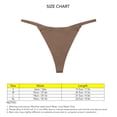thumbnail image 5 of Bragas de talle bajo tangas transpirables ligeras de cintura baja para mujer para el verano ANGGREK Otros, 5 of 5