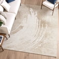 thumbnail image 6 of Addison Rugs Mayfield Premium Machine Washable Transitional Swirls Brown Rectangle Rug, 9' x 12', 6 of 6