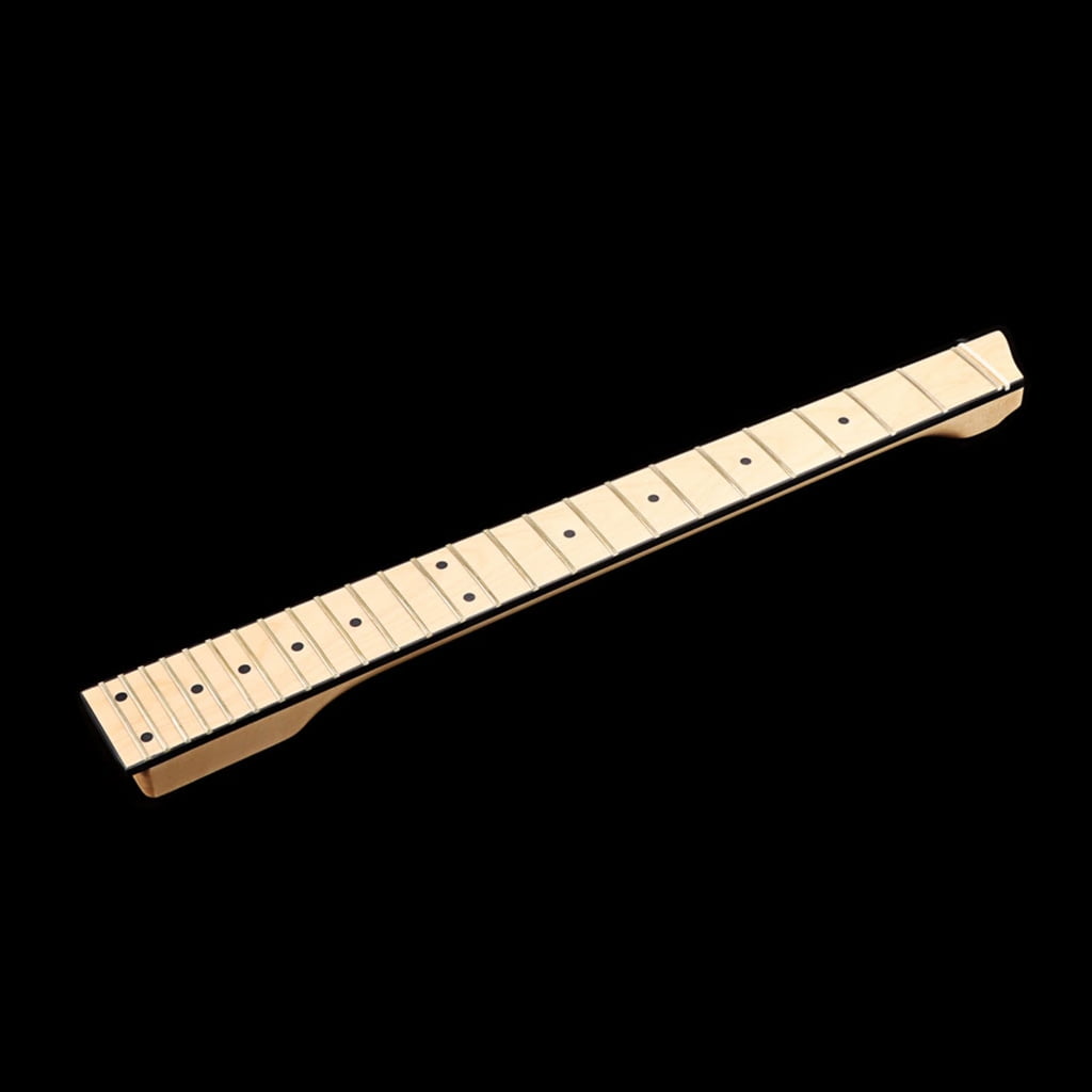Yokua 25 Fret Guitar Bridge Neck Headless Maple Wood Electric Instrument Guitar Neck