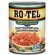 ROTEL Lime Cilantro Green Chili Mexican Style Diced Tomatoes, 10 oz