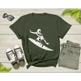 thumbnail image 5 of Cool Surfing in the Sea Ocean Surfboard for Men Women Kids T-Shirt Surfer Gift T Shirt for Men Women Kids Boys Girls Surf Graphic Tshirt, 5 of 8