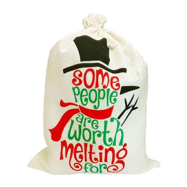 Bolsas con cordón Sunnimix para Navidad Medias Rellenos Regalos