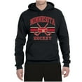 thumbnail image 2 of Wild Bobby City of Minnesota Hockey Fantasy Fan Sports Unisex Hoodie Sweatshirt, Black, X-Large, 2 of 5