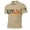 E7-Khaki, variant on Mens Patriotic T Shirts Short Sleeve Button Shirt American Flag Design Collared Polo Shirts 1776–2026 Patriotic Independence Day Tees,Khaki 3XL