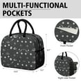 thumbnail image 6 of Reusable Galaxy Lnsulated Lunch Bag for Women & Men-Leakproof Water-Resistant Cooler Tote,Large Capacity(10.6x8.7x6.3in)for Work,Office,Travel,Picnic,Beach., 6 of 7