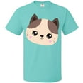 thumbnail image 3 of Inktastic Cute Cat, Little Cat, Cat Head, Brown Cat T-Shirt, 3 of 5