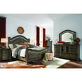 thumbnail image 3 of Magnussen Home Durango Willadeene Brown Drawer Dresser With Shaped Mirror, 3 of 11