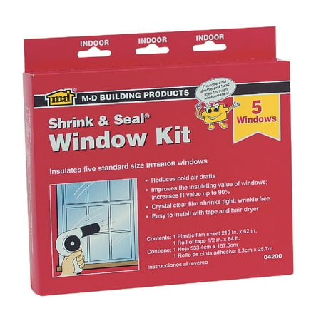 

M-D 210 In. x 62 In. Indoor Window Insulation Kit