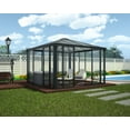 thumbnail image 3 of Palram - Canopia Ledro 12' x 12' Enclosed Gazebo - Gray/Clear, 3 of 12