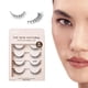 thumbnail image 1 of Pestañas postizas KISS The New Natural Nude Blazer de 12 mm, 4 pares, 1 of 9