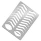 thumbnail image 1 of Maquillaje ceja labio plantilla impermeable ceja labio delineador de ojos plantilla de forma de Metal, 1 of 4