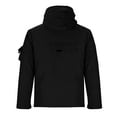 thumbnail image 6 of IYTR Winter Coats for Men Long Sleeve Hooded Fall Winter Thermal Coats Insulated Warm Winter Jackets (Black,XL), 6 of 7