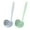 K, variant on Shoreew 2-In-1 Long Handle Soup Ladle with Strainer Soup Spoon Essential Kitchen Tool for Cooking And Serving Hot Soups