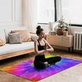 thumbnail image 4 of Colorful Tie-dye Swirl_1 Carpet Style Living Room Bedroom Soft Comfy Rug Modern 3d Entry Mats Household, 4 of 7