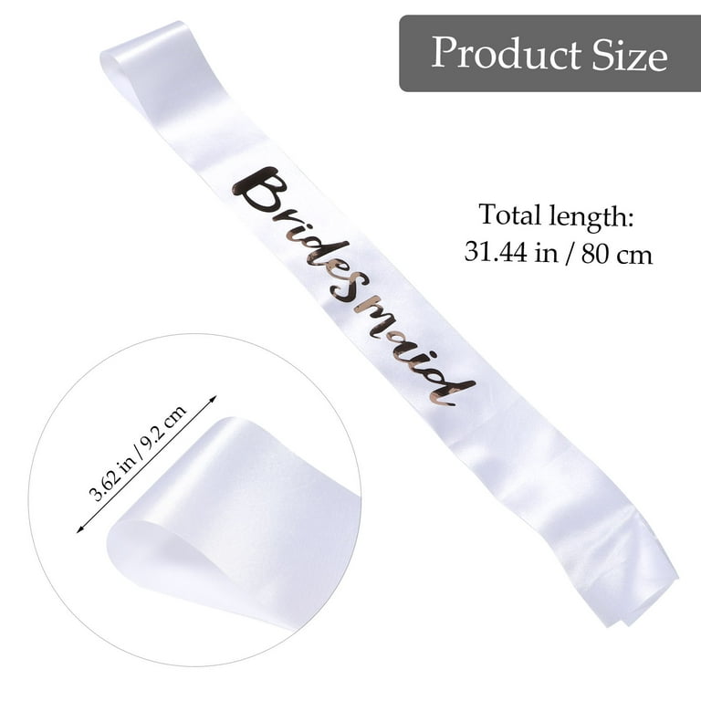 Bridesmaid sashes walmart online