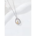thumbnail image 6 of Dorunmo Father Daughter Necklace 925 Sterling Silver Daughter Necklace from Dad Mother's Day Jewelry for Women, 6 of 10