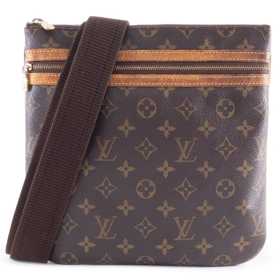 Pre-Owned Louis Vuitton Pochette Bosphor Shoulder Bag M40044 Monogram