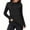 Black#2, variant on jobturf Shirts for Women Fleece Lined Thermal Layer Long Sleeve Undershirt Fall Winter Casual Soft Tops for Cold Weather