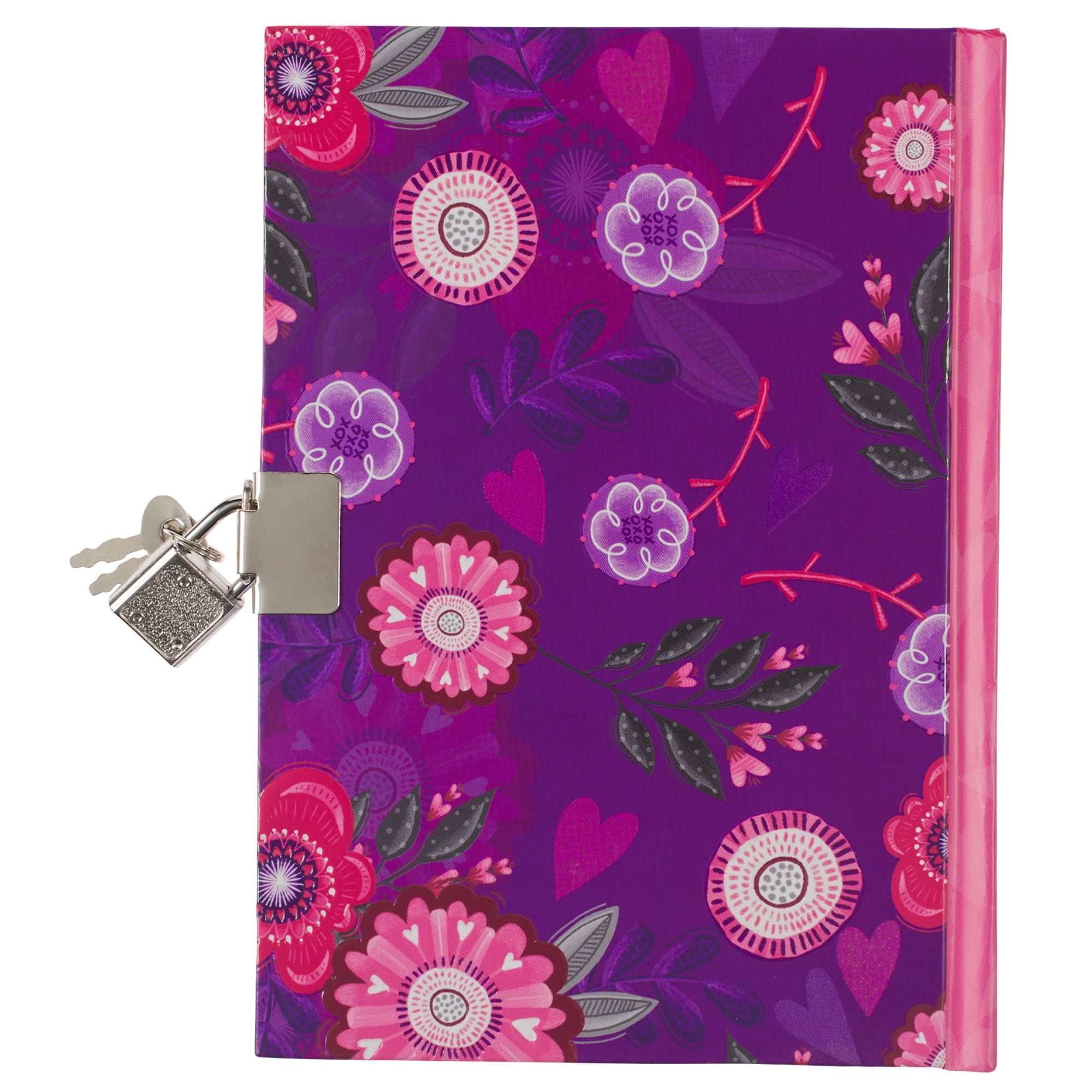 Secret Diary with Lock/Keys, Girls Interactive Christian Purple/Pink Journal with Writing Prompts Teen, Tween God’s Princess 1 Peter 2:9 Bible Verse