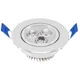 thumbnail image 2 of Foco de techo empotrable con panel orientable LED de 4 x 3 W, luz blanca fría, 2 of 4