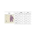 thumbnail image 4 of FEORJGP Toddler Baby Girl Basic One-piece Rompers 0 3M 6M 12M 18M Infant Solid Crew Neck Jumpsuits Buttons Long Sleeve Bodysuits with Headband Kids Lion Simply Casual Clothes for Spring Fall, 4 of 7