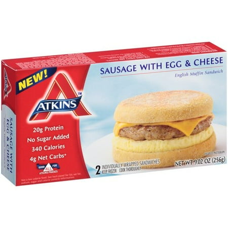 Atkins Sausage Egg Cheese Muffin