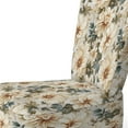 thumbnail image 4 of Designart "Timeless Beige Peony Grace" Beige Floral Upholstered Accent Chair - Cottage Arm Chair For Living Room, 4 of 5