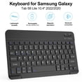 thumbnail image 3 of Funda con teclado para Samsung Galaxy Tab S6 Lite de 10,4 pulgadas con soporte para lápices, 3 of 7