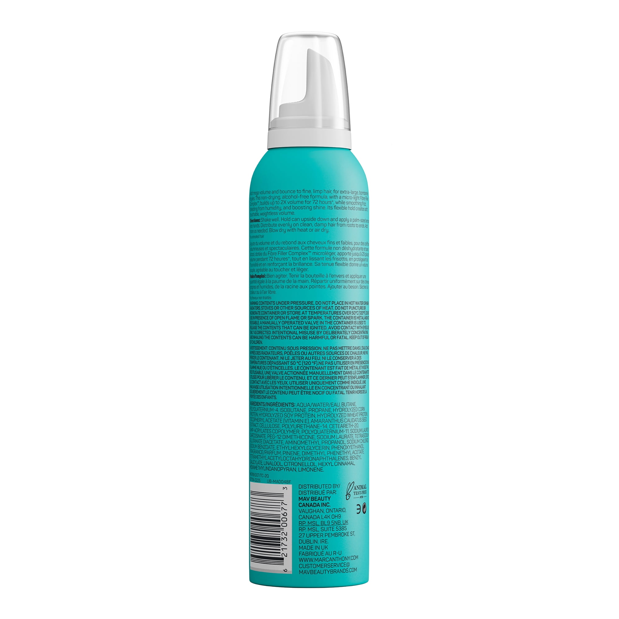 Marc Anthony BIG VOLUME Weighless Lift Mousse, 8.4 fl oz