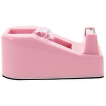MIPCASE Pink Tape Dispenser for Office Desk Made from Durable Plastic Material