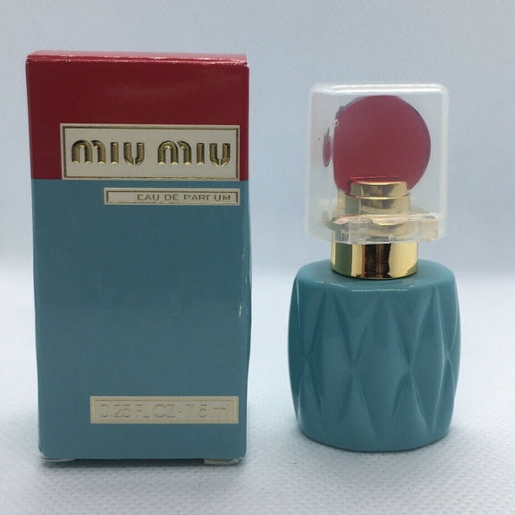 MIU MIU Eau De Parfum Splash MINI 7.5ml 0.25oz  New in Box Prada Women Perfume