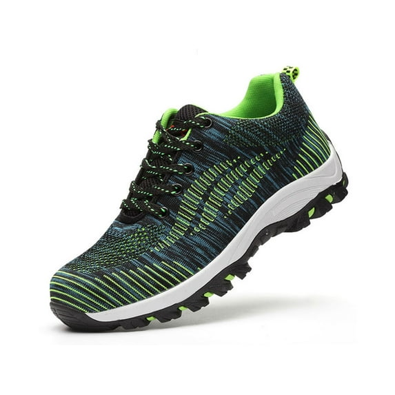 OwnShoe Steel Toe Work Sneakers for Men Women Safety Shoes Nonslip Breathable Industrial Work Shoes