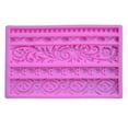 thumbnail image 2 of DIY barroco desplazamiento relieve pastel borde silicona moldes marco europeo herramientas de decoración de pasteles, 2 of 7