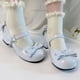 thumbnail image 4 of Zapatos de tacón medio estilo Lolita con punta redonda y lazo para mujer, sandalias de PU a la moda para fiesta, 4 of 6