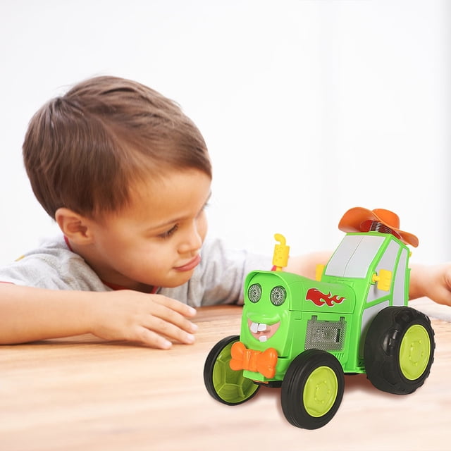 Hbdhejl Crazy Jumping Car 2025 New 360° Rotating Remote Control Car With Headlights And Music Double Rc Trucks Wireless Remote Dancing Stunt Car For Kids Presents For Boys Girls
