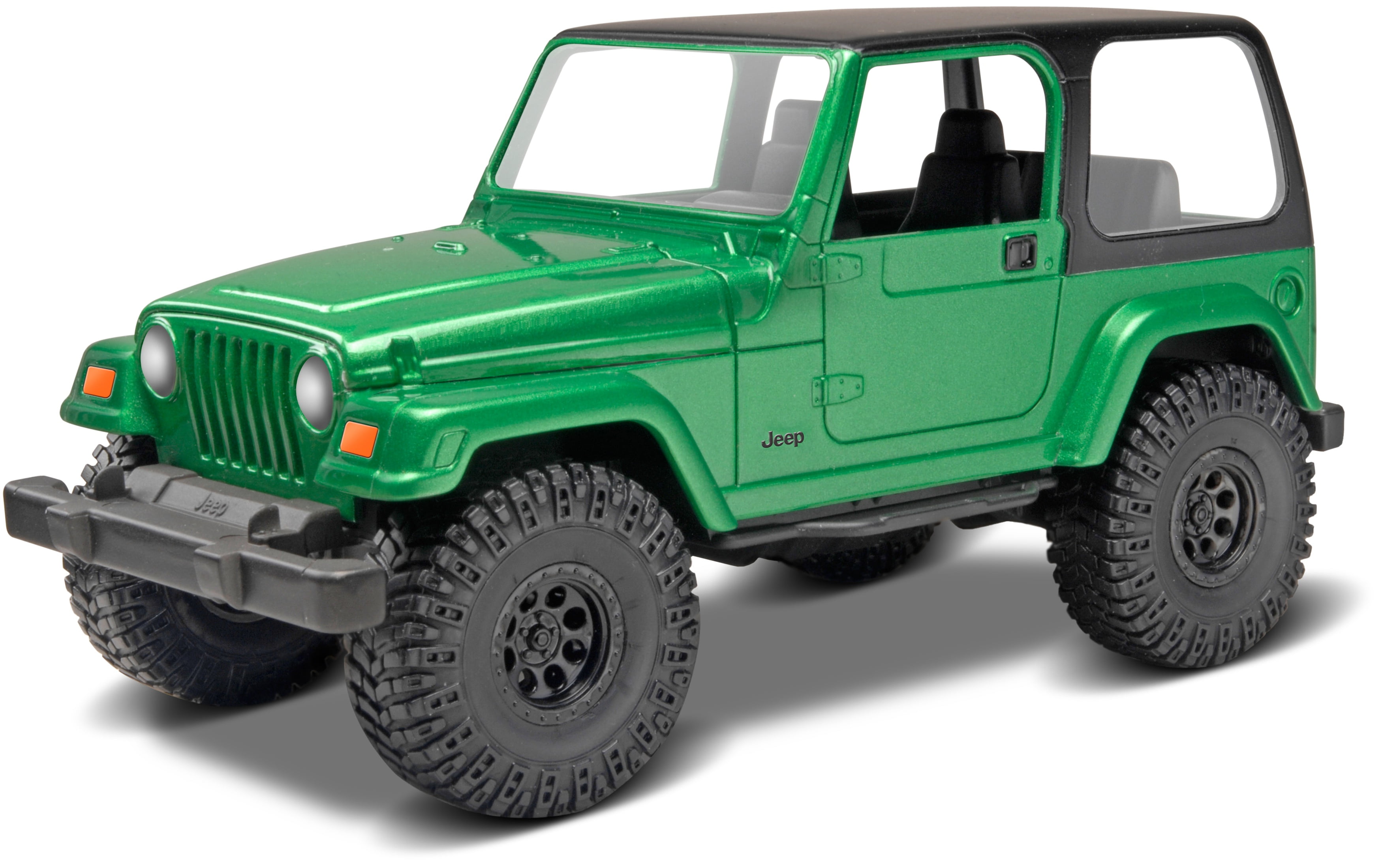 Snap Tite Plastic Model Kit Jeep Wrangler Rubicon 1 25 Walmart