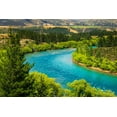thumbnail image 2 of Bishop, Russ 18x13 White Modern Wood Framed Museum Art Print Titled - The Clutha River-Central Otago-South Island-New Zealand, 2 of 4
