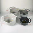 thumbnail image 6 of sunsanly 4Pcs Mixing Bowls Set Non-Slip Pour Spout Handle BPA-Free Dishwasher Freezer Safe Salad Bowl for Cooking Baking Prepping Food, 6 of 8