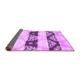 thumbnail image 2 of Ahgly Company Indoor Rectangle Abstract Purple Contemporary Area Rugs, 3' x 5', 2 of 4