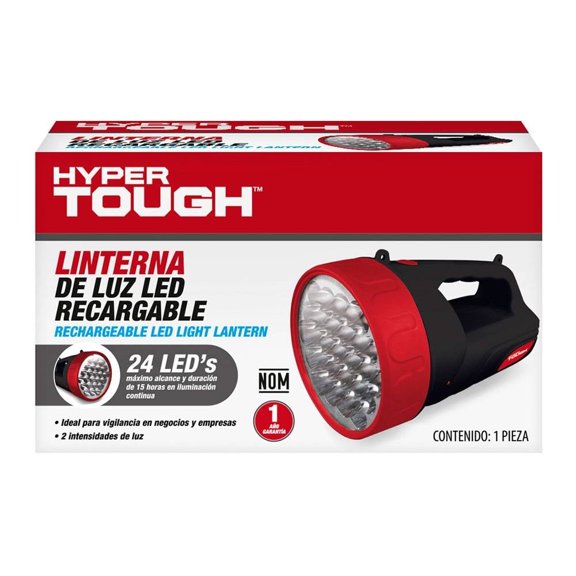Linterna Hyper Tough Recargable 24 LEDS
